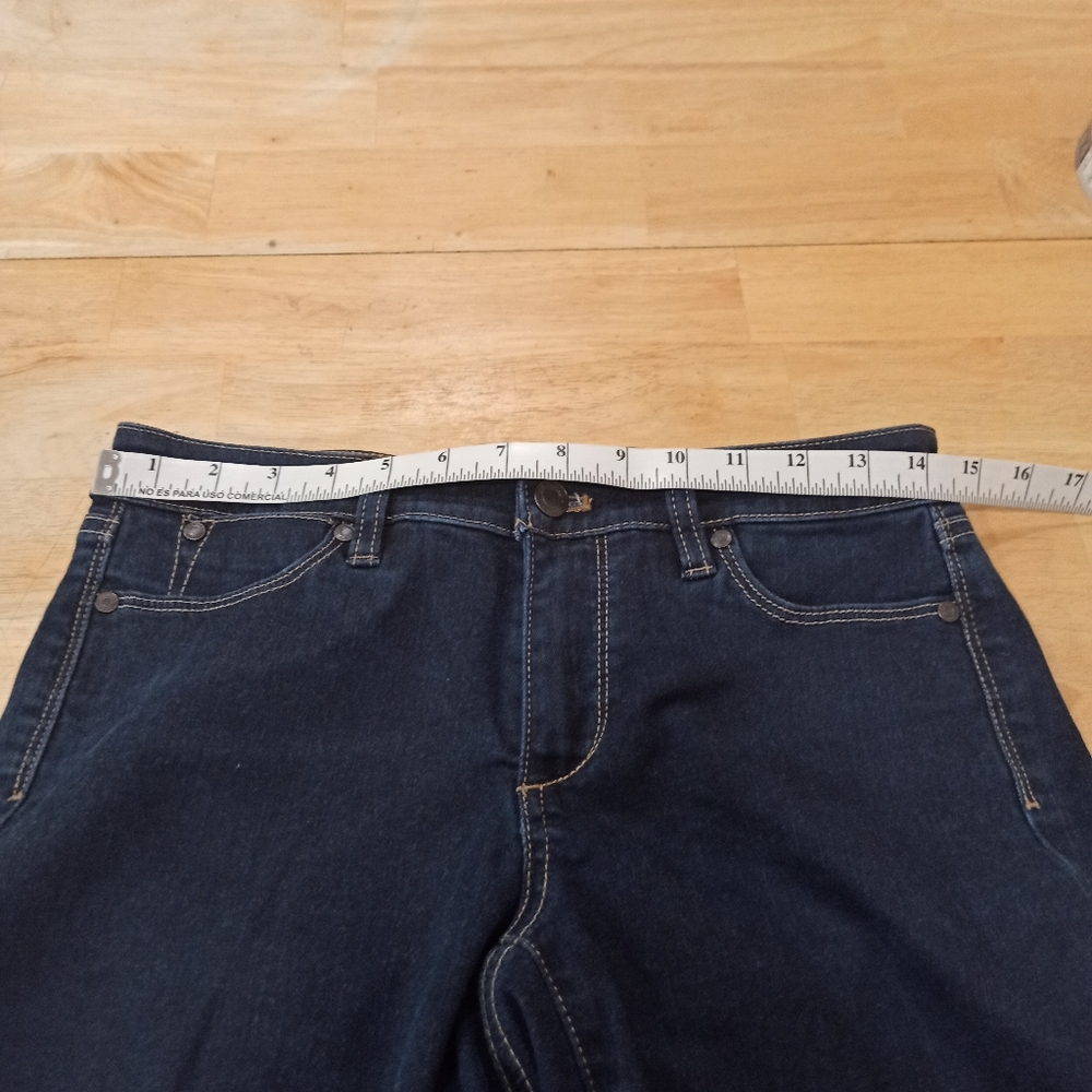 Talbots Flawless Five-Pocket PetitesJeans Women 4P Dark Blue Low Rise - Picture 13 of 16